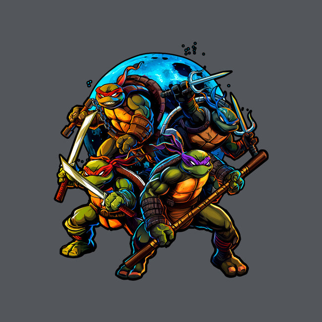 Classic Ninjas-none memory foam bath mat-Art_Of_One