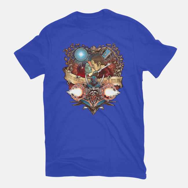 Hooked On A Feeling-youth basic tee-Art_Of_One