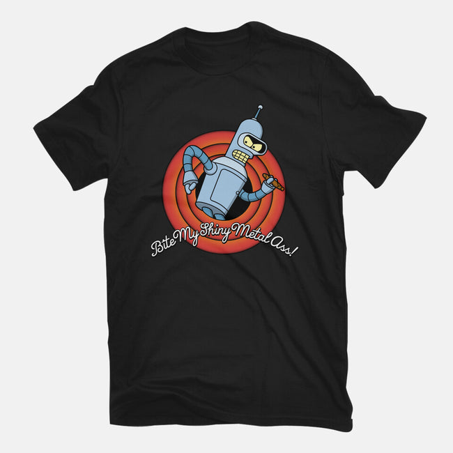 Bite My Shiny Metal-unisex basic tee-Barbadifuoco