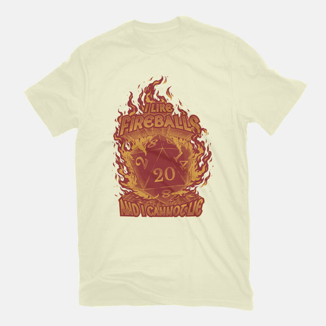 I Like Fireballs-mens basic tee-Studio Mootant