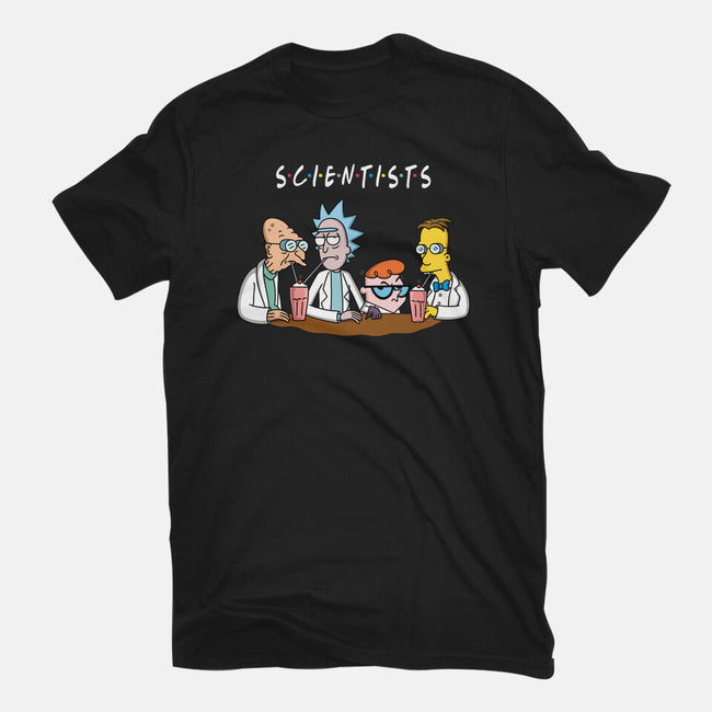 Scientists-womens fitted tee-Barbadifuoco