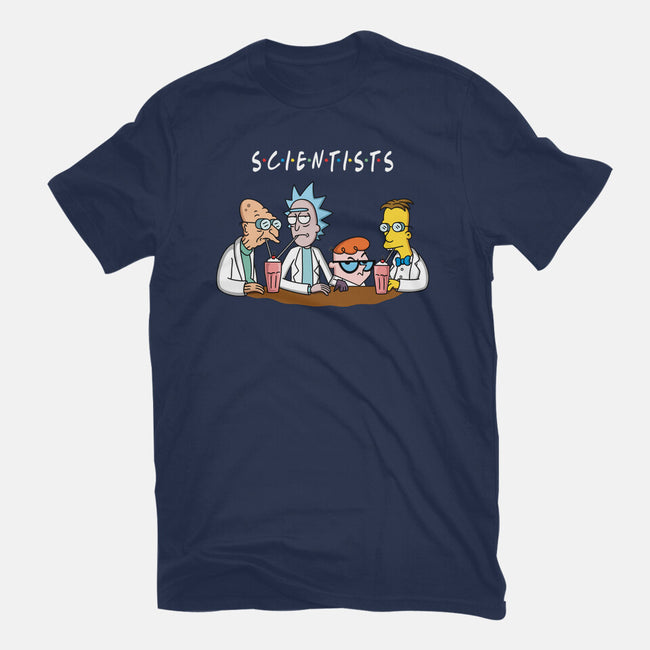 Scientists-womens fitted tee-Barbadifuoco