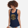 Running From Dinosaurs-womens racerback tank-momma_gorilla
