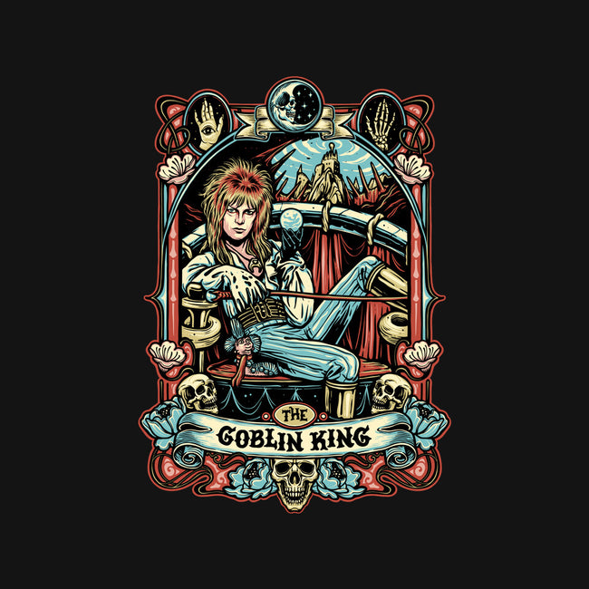The Goblin King-none stretched canvas-momma_gorilla