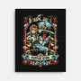The Goblin King-none stretched canvas-momma_gorilla