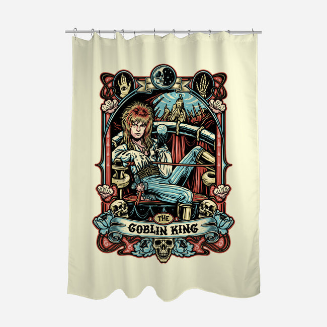 The Goblin King-none polyester shower curtain-momma_gorilla