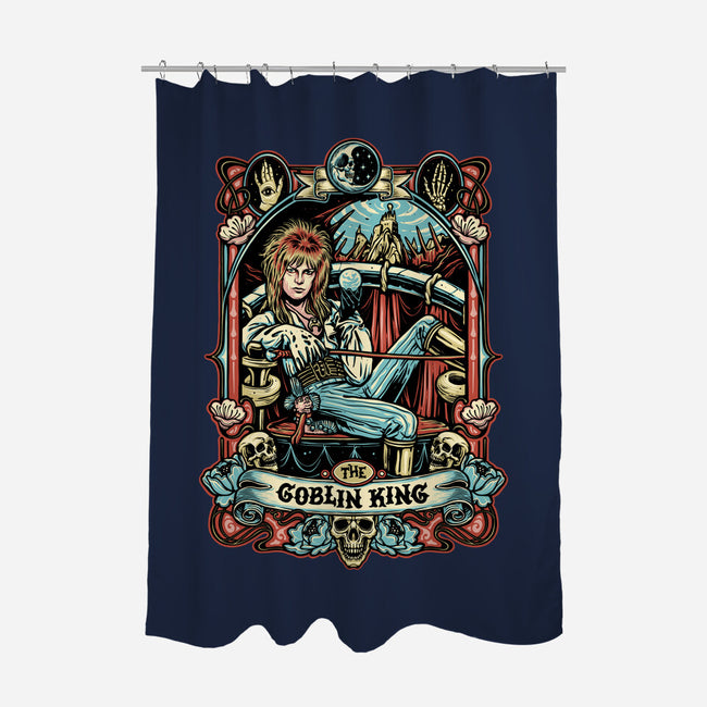 The Goblin King-none polyester shower curtain-momma_gorilla