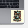 The Goblin King-none glossy sticker-momma_gorilla