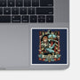 The Goblin King-none glossy sticker-momma_gorilla