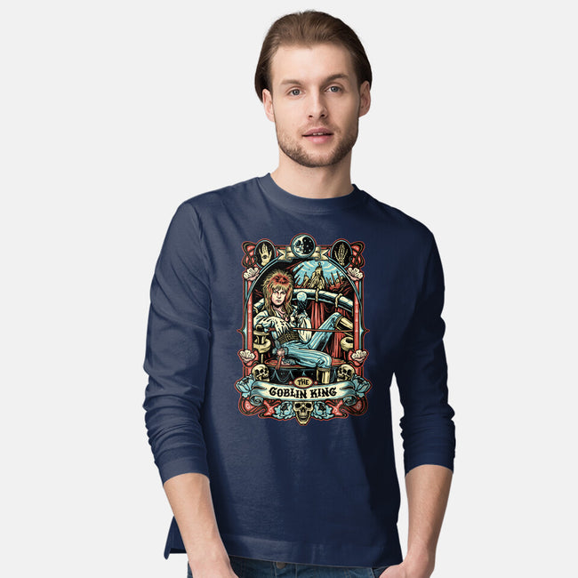 The Goblin King-mens long sleeved tee-momma_gorilla