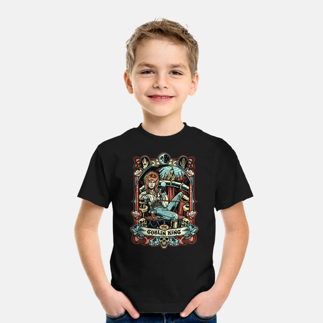The Goblin King-youth basic tee-momma_gorilla