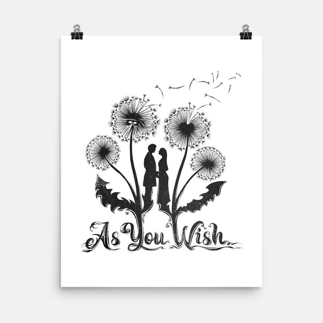Spring Wish-none matte poster-kg07