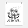 Spring Wish-none matte poster-kg07