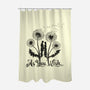 Spring Wish-none polyester shower curtain-kg07