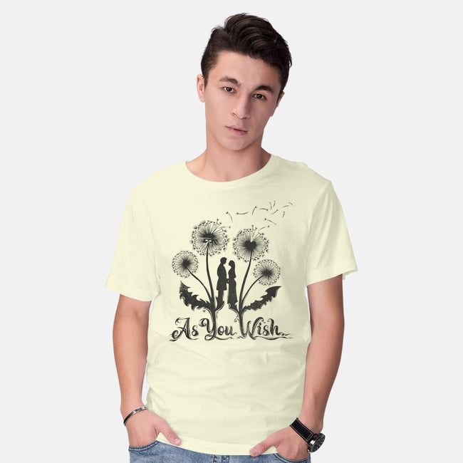 Spring Wish-mens basic tee-kg07