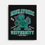 Fighting Cthulhus-none stretched canvas-Nemons