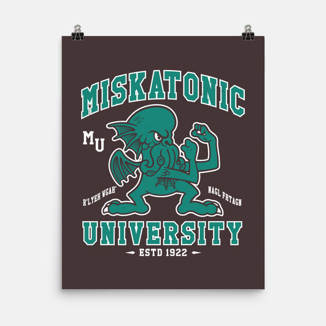Fighting Cthulhus-none matte poster-Nemons