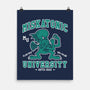 Fighting Cthulhus-none matte poster-Nemons