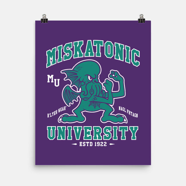 Fighting Cthulhus-none matte poster-Nemons