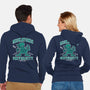 Fighting Cthulhus-unisex zip-up sweatshirt-Nemons
