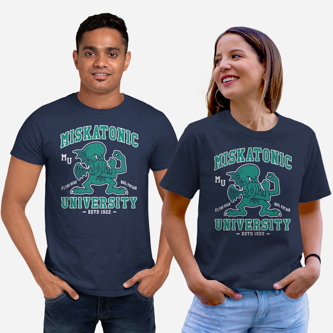 Fighting Cthulhus-unisex basic tee-Nemons