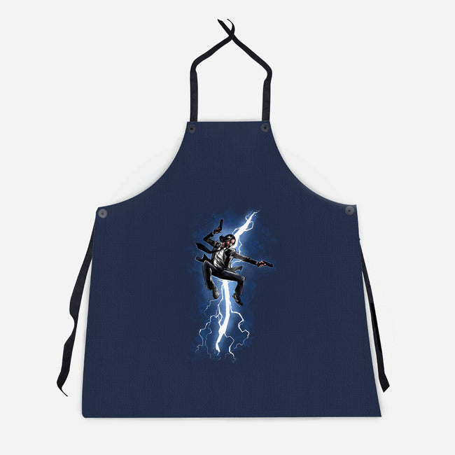 Baba Yaga Returns-unisex kitchen apron-zascanauta
