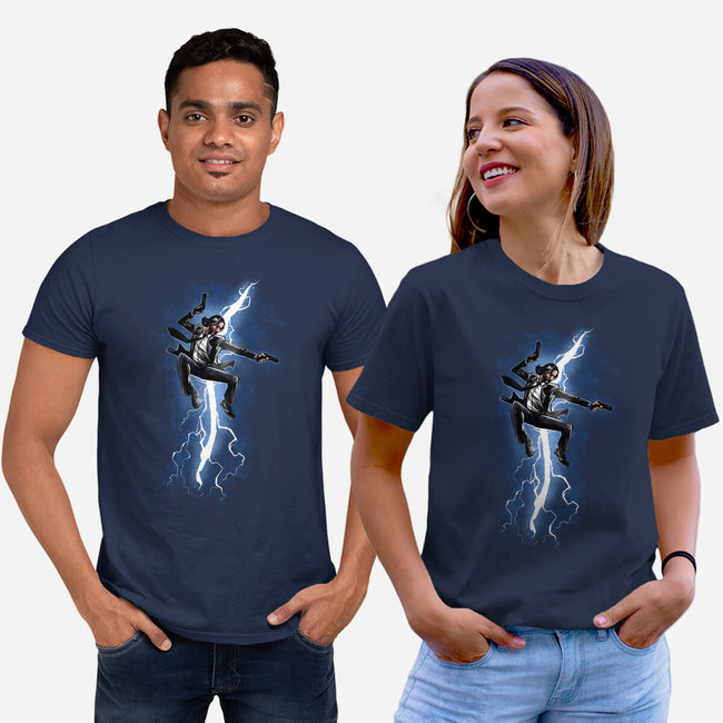 Baba Yaga Returns-unisex basic tee-zascanauta