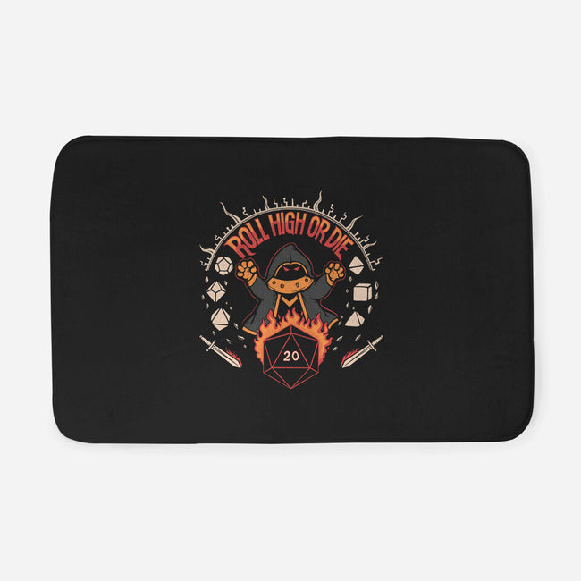 Roll High Or Die-none memory foam bath mat-marsdkart