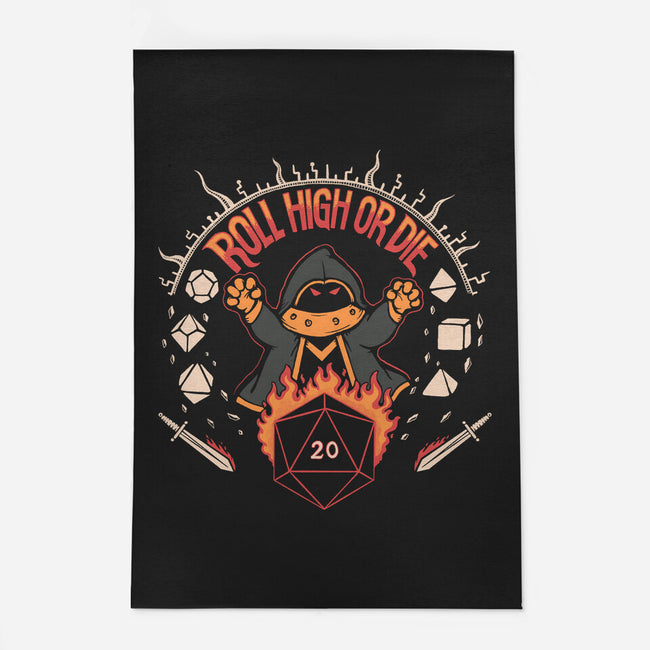 Roll High Or Die-none indoor rug-marsdkart