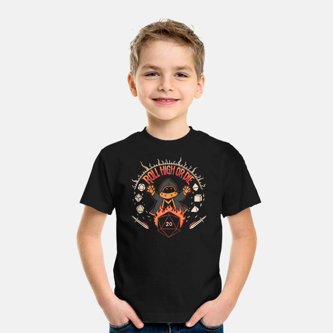 Roll High Or Die-youth basic tee-marsdkart