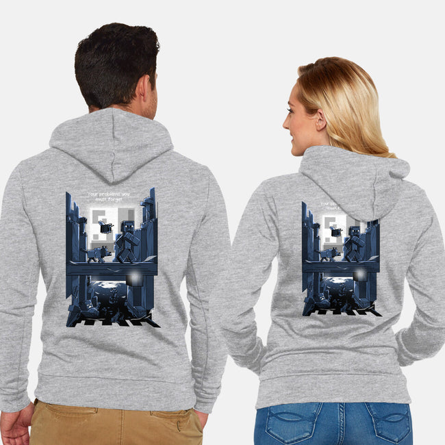 You Must Forget-unisex zip-up sweatshirt-Guilherme magno de oliveira