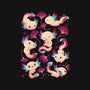 Axolotl Wonders-none stretched canvas-Snouleaf