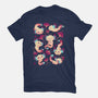 Axolotl Wonders-mens premium tee-Snouleaf