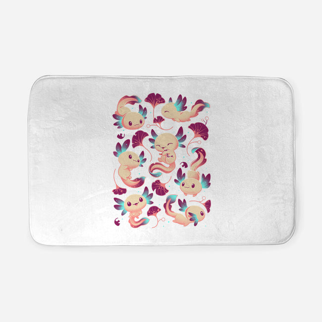 Axolotl Wonders-none memory foam bath mat-Snouleaf