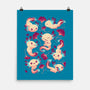 Axolotl Wonders-none matte poster-Snouleaf