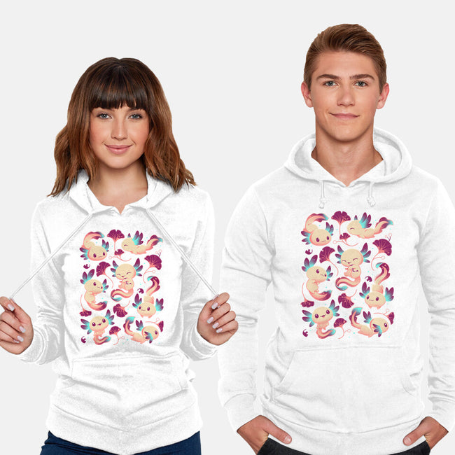 Axolotl Wonders-unisex pullover sweatshirt-Snouleaf