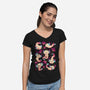 Axolotl Wonders-womens v-neck tee-Snouleaf