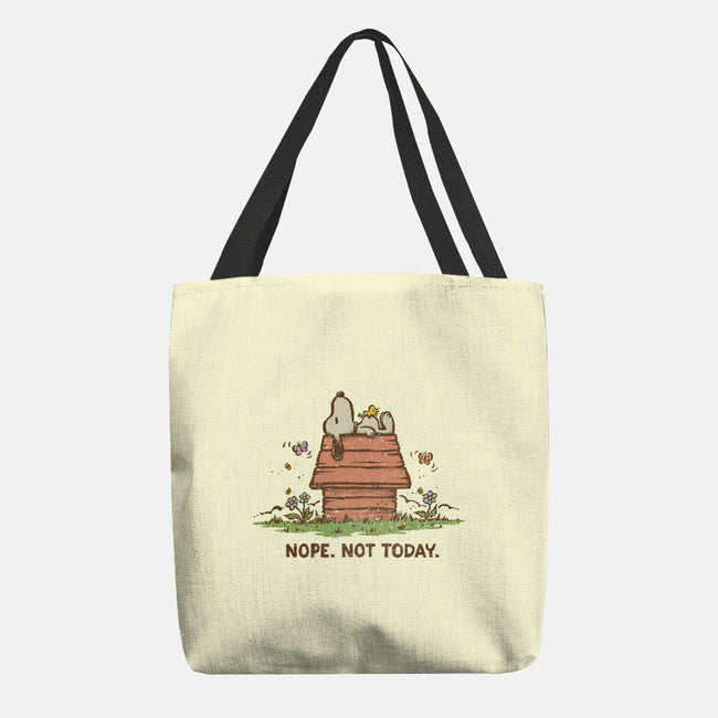 Nope Not Today-none basic tote bag-kg07