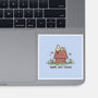 Nope Not Today-none glossy sticker-kg07