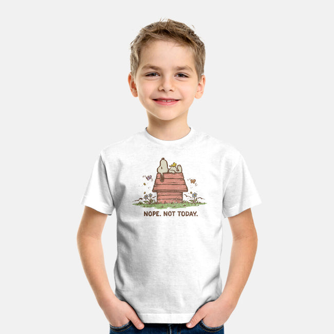 Nope Not Today-youth basic tee-kg07