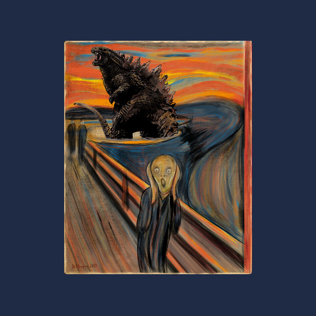 Secret History Behind The Scream-none polyester shower curtain-DrMonekers