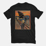 Secret History Behind The Scream-womens basic tee-DrMonekers