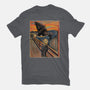Secret History Behind The Scream-womens basic tee-DrMonekers