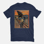 Secret History Behind The Scream-womens basic tee-DrMonekers