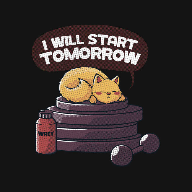 I Will Start Tomorrow-mens premium tee-tobefonseca