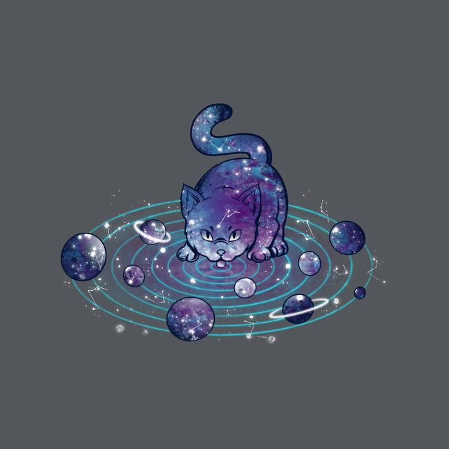 Universe Cat Solar System-none stretched canvas-tobefonseca
