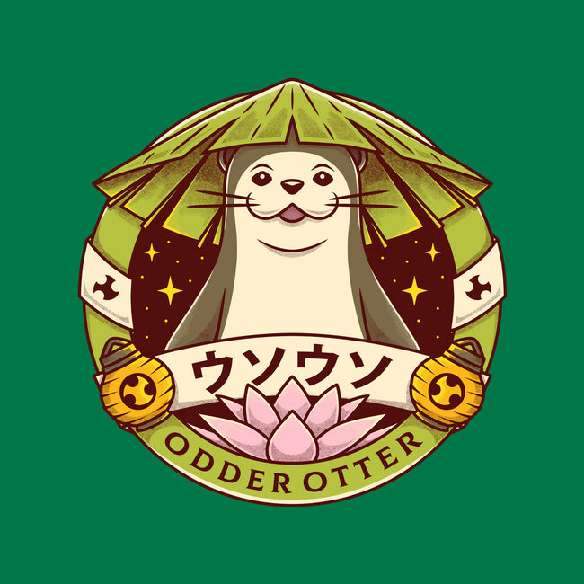 Odder Otter-unisex zip-up sweatshirt-Alundrart