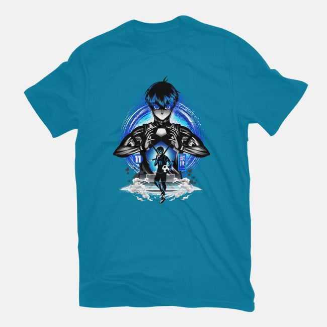 Ace Player Of Blue Lock-mens premium tee-hypertwenty