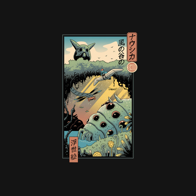 Ukiyo-E Wind Valley-unisex basic tank-vp021