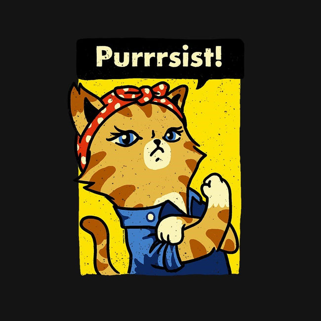Purrrsist!-unisex basic tank-vomaria